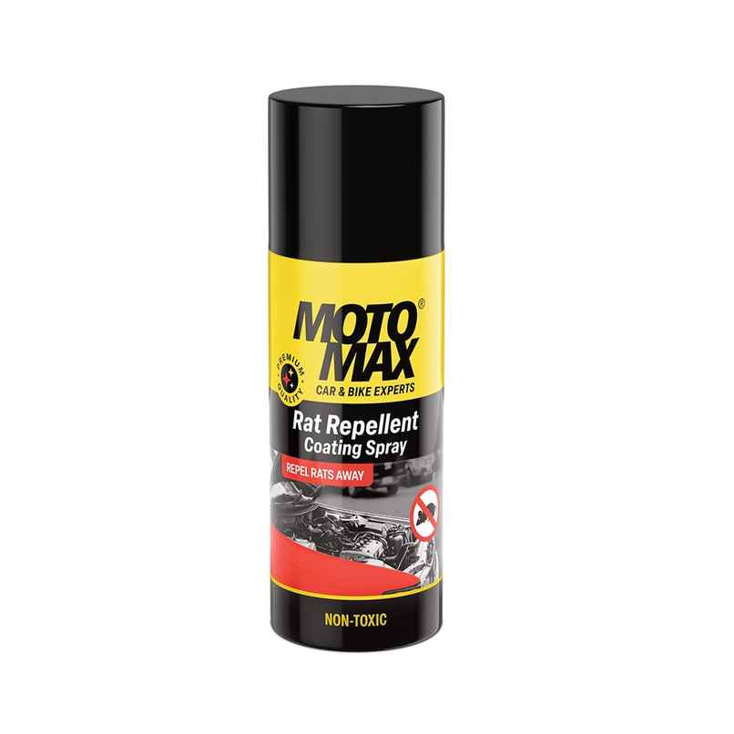 Motomax Rat Repellent Spray 100 ml, Non-toxic, Natural Protection for Engine Parts, Lasts 3 Months Motomax Rat Repellent Spray 100 ml, Non-toxic, Natural Protection for Engine Parts, Lasts 3 Months