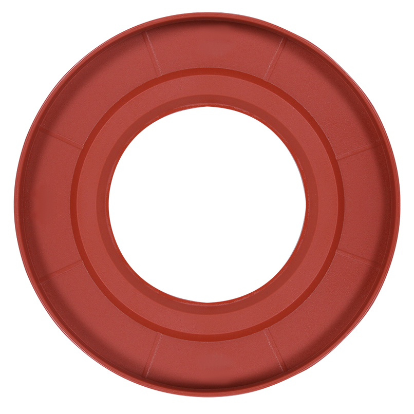 Anjali Super Durable Plastic Gas Cylinder Stand Stand Trolley | Hard Plastic | Red