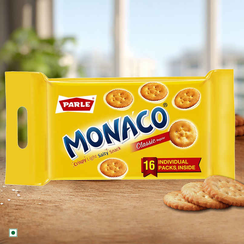 Parle Monaco Classic Salty Biscuits Parle Monaco Classic Salty Biscuits