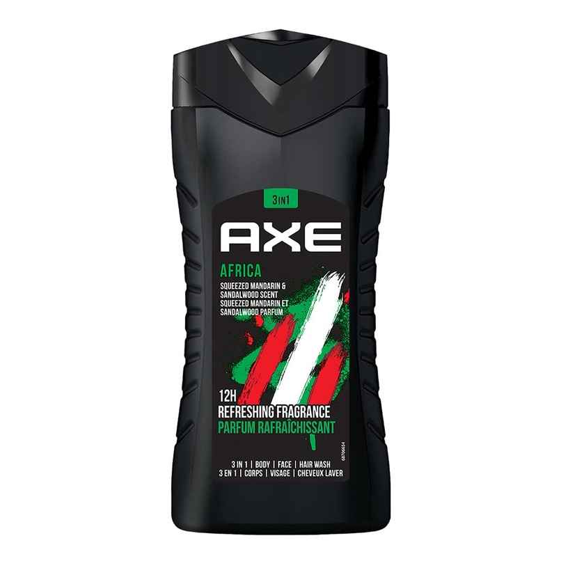 Axe Africa 3-in-1 Body,Face & Hair Wash | For Men Axe Africa 3-in-1 Body,Face & Hair Wash | For Men