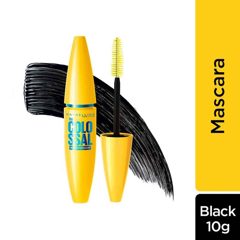 Maybelline Volume Express Colossal Mascara, Waterproof, Black