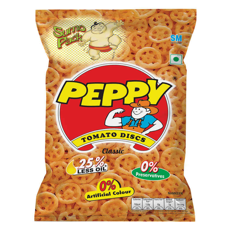 Peppy Tomato Disc | Crunchy Snack