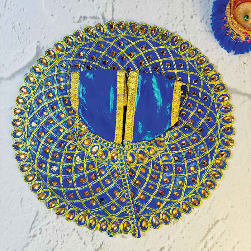 Laddu Gopal Dress | Blue | Mangal Bhawan