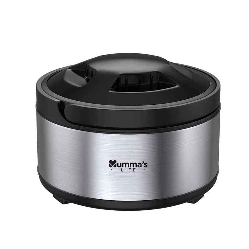 Mumma's Life Stainless Steel Thermoware Casserole With Lid Set Of 1 (1500Ml) Mumma's Life Stainless Steel Thermoware Casserole With Lid Set Of 1 (1500Ml)
