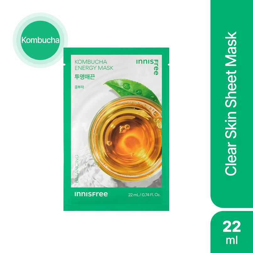 Innisfree Squeeze Energy Sheet Mask - Water Type - Kombucha
