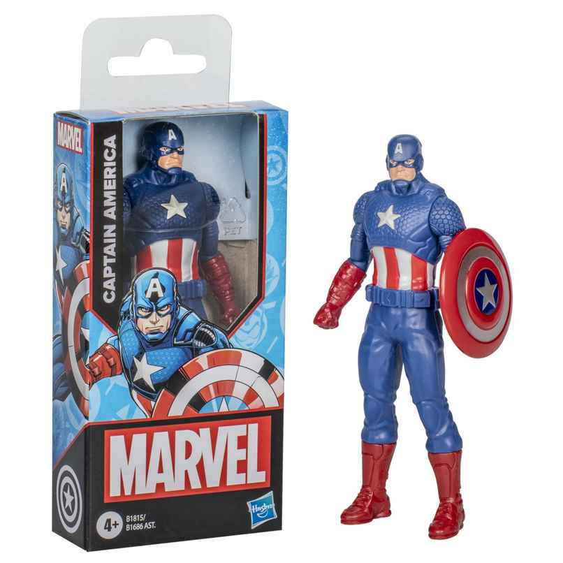 Hasbro Marvel Captain America 6 inch Action Figure Hasbro Marvel Captain America 6 inch Action Figure