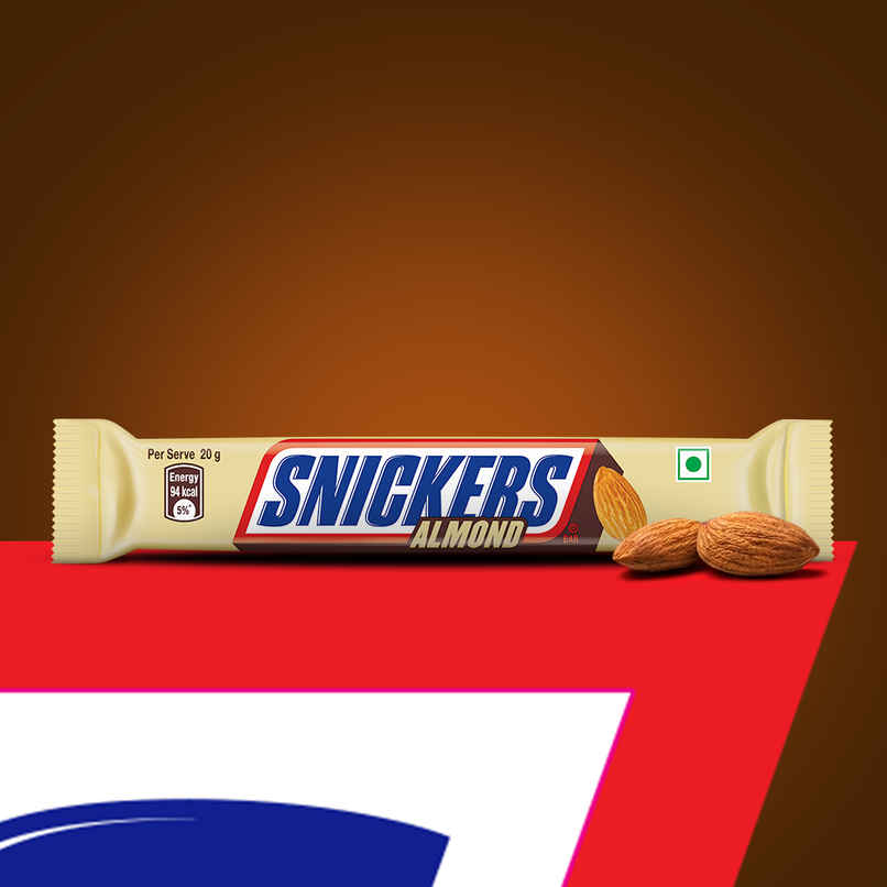 Snickers Almond Filled Chocolate Bar | Loaded with Crunchy Almonds & Caramel Snickers Almond Filled Chocolate Bar | Loaded with Crunchy Almonds & Caramel