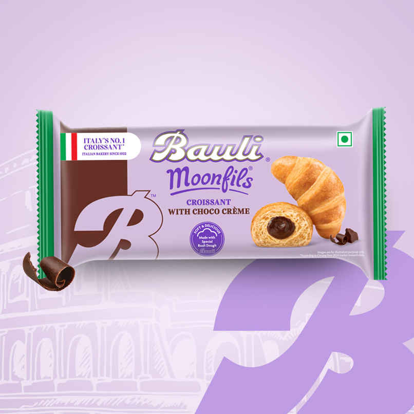 Bauli Moonfils Croissants Choco Cream Veg | Soft & Filled