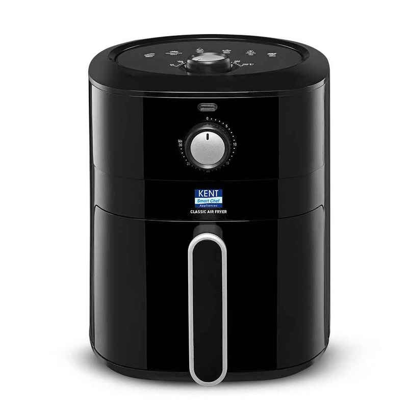 Kent Classic Air Fryer | 1300w Power & 4l Capacity Black Kent Classic Air Fryer | 1300w Power & 4l Capacity Black