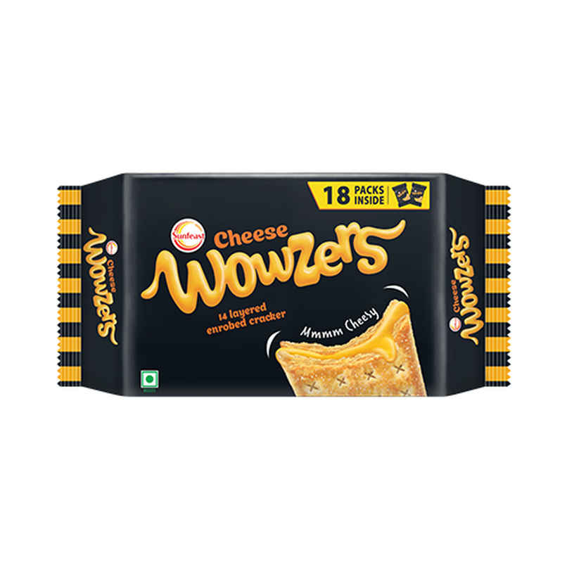 Cheesy Crackers by Sunfeast Wowzers
