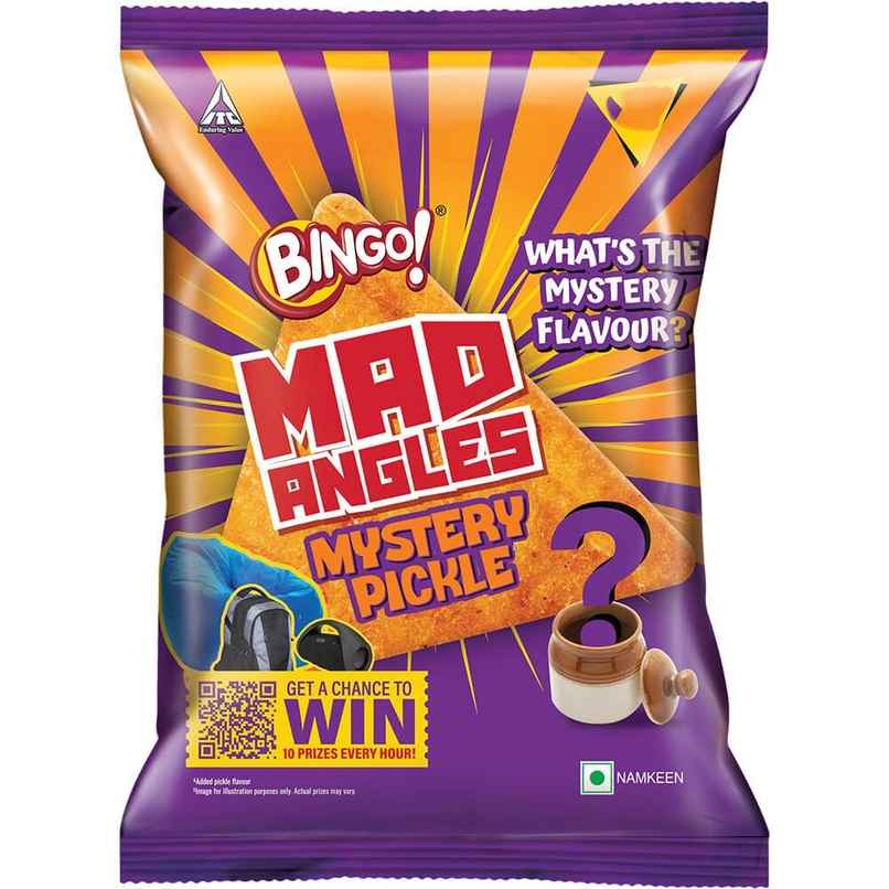 Bingo! Mad Angle Mystery Pickle | Tangy & Spicy Snack