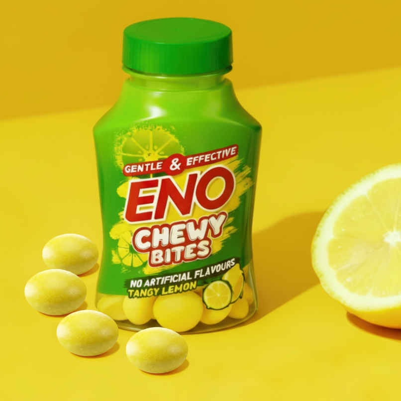 ENO Lemon Chewy Bites - On-The-Go Acidity Relief - Pack of 10 Digestive Tablets ENO Lemon Chewy Bites - On-The-Go Acidity Relief - Pack of 10 Digestive Tablets