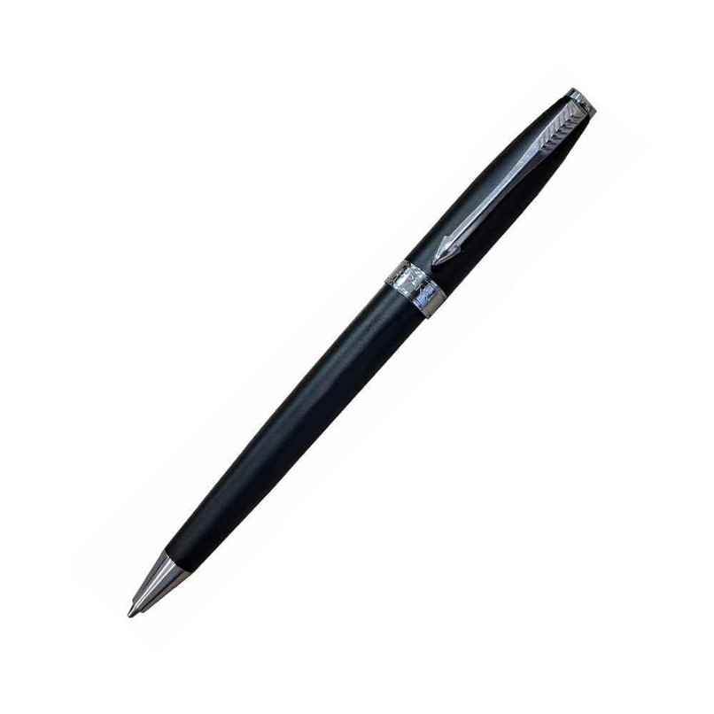 Parker Fusion Matte Black Chrome Trim Ballpoint Pen Parker Fusion Matte Black Chrome Trim Ballpoint Pen