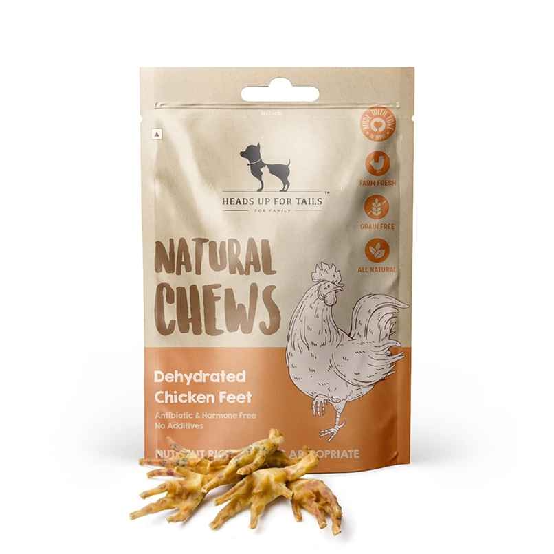 HUFT Dehydrated Chicken Feet Dog Treat