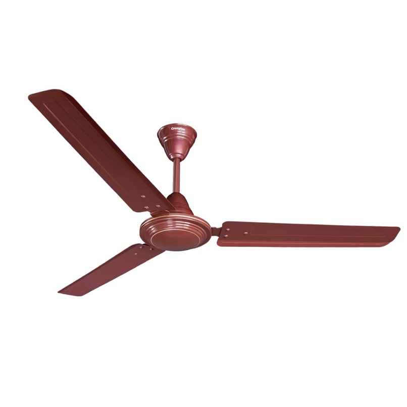 Crompton Surebreeze Hillbriz Ceiling Fan, 1200mm, 3 Blades, BEE Star Rated, Energy Efficient Fan - Brown Crompton Surebreeze Hillbriz Ceiling Fan, 1200mm, 3 Blades, BEE Star Rated, Energy Efficient Fan - Brown