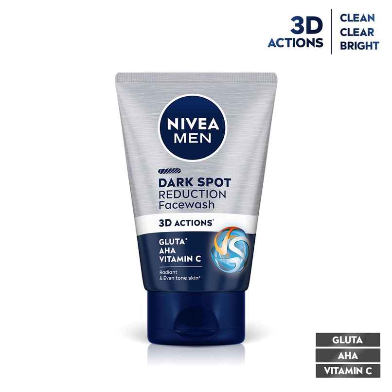 Nivea Men Dark Spot Reduction Face Wash - 10 X Vitamin C Effect