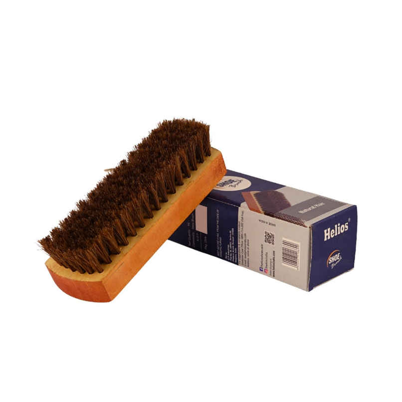 Helios Natural Hair Shoe Brush | Brown