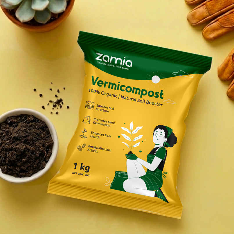 Zamia Vermicompost | Organic Compost & Soil Fertilizer for Plants | By Nurturing Green Zamia Vermicompost | Organic Compost & Soil Fertilizer for Plants | By Nurturing Green
