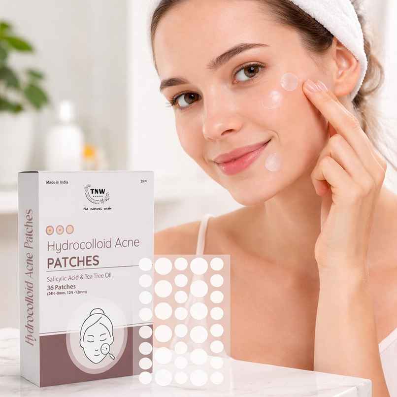 Hydrocolloid Pimple Patches with Salicylic Acid | Overnight Healing | Small & Large