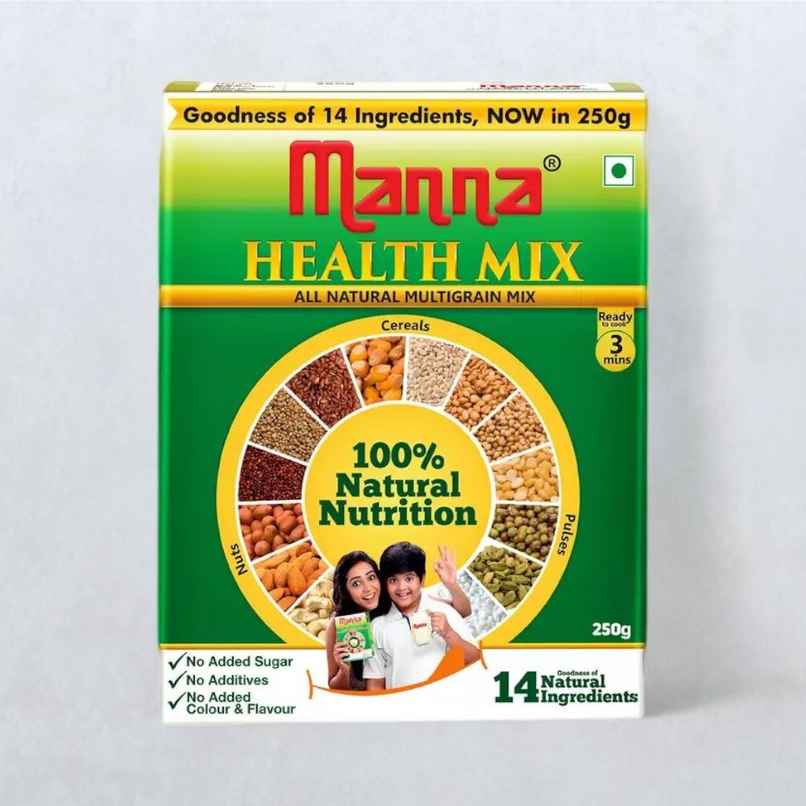 Manna Multigrain Drink Mix | For 2 - 6 years Kids