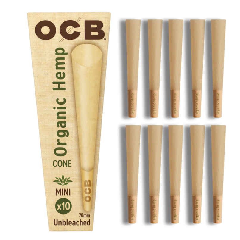 OCB France Organic Hemp Pre Roll Cones | Mini Size OCB France Organic Hemp Pre Roll Cones | Mini Size