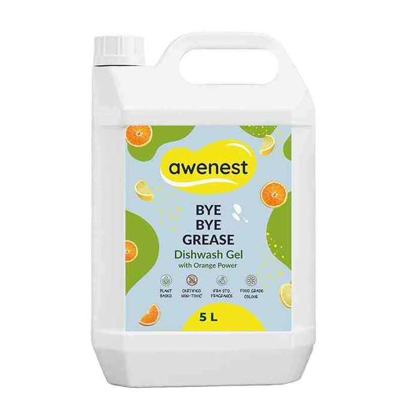 Awenest Orange and Lemon Dishwash Gel | No-toxin