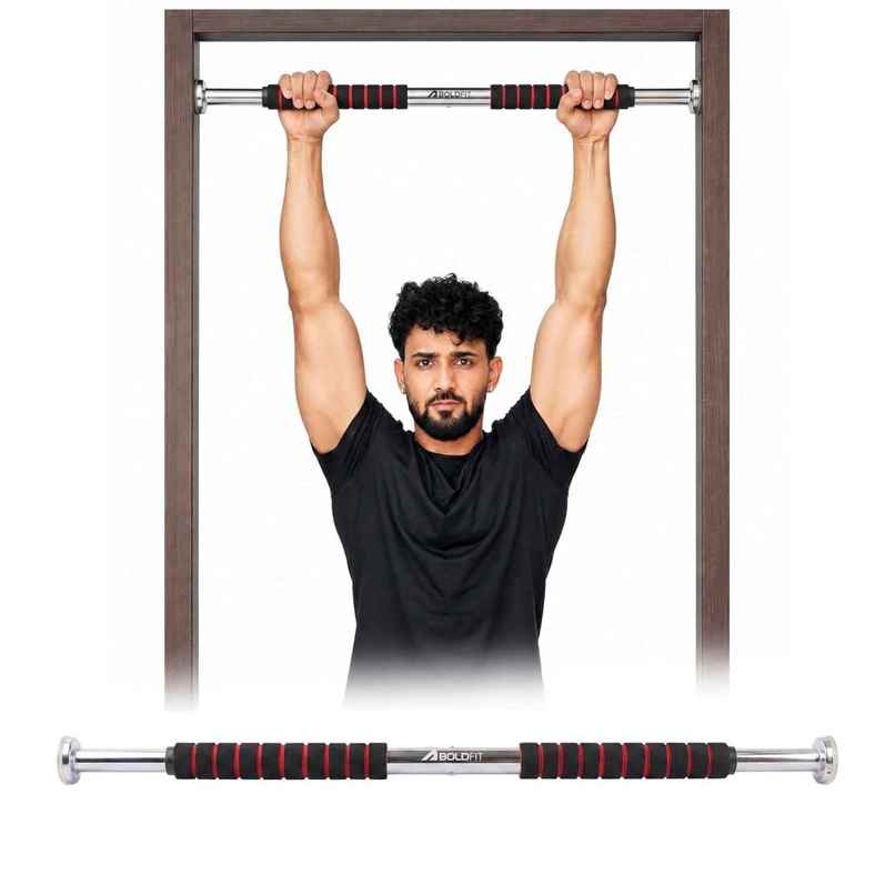 Boldfit Classic Core Pull-Up Bar with Extended Foam Boldfit Classic Core Pull-Up Bar with Extended Foam