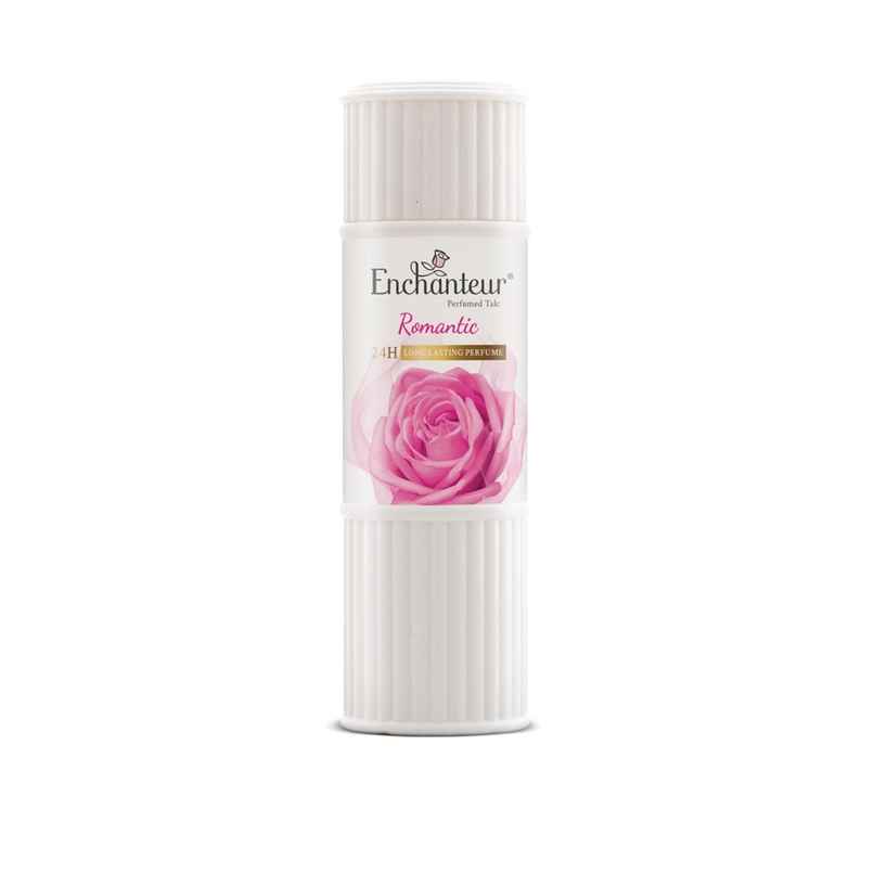 Enchanteur Romantic Perfumed Talcum Powder With Floral French Fragrance For Women