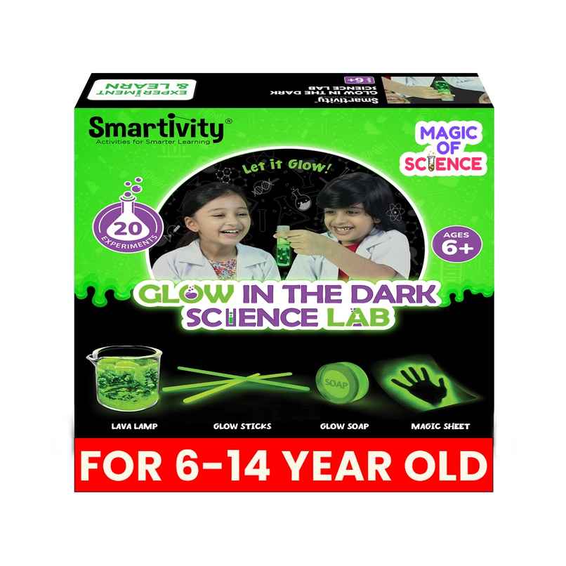 Smartivity Magical Glow In The Dark Science Experiment Kit - Smrt1214
