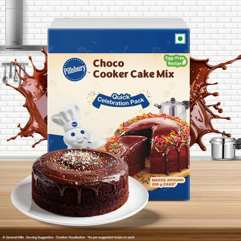 Pillsbury Cooker Cake Mix Choco | Baking Essential
