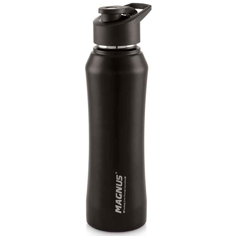 Magnus Oscar 750ml Single Wall Sports Water Bottle | Black