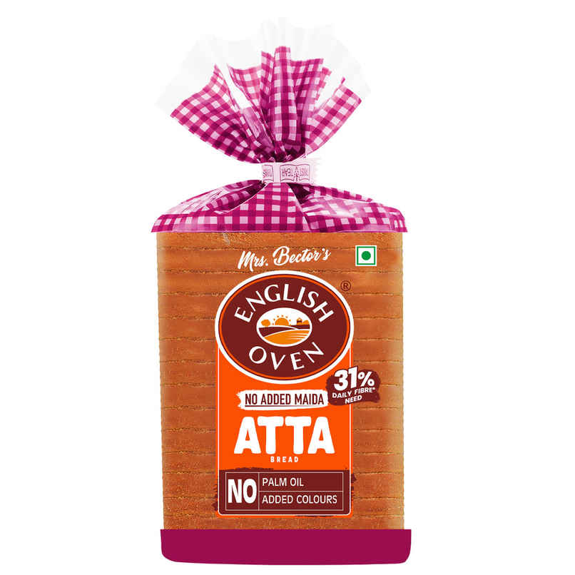 English Oven Zero Maida Atta Bread | High Fibre