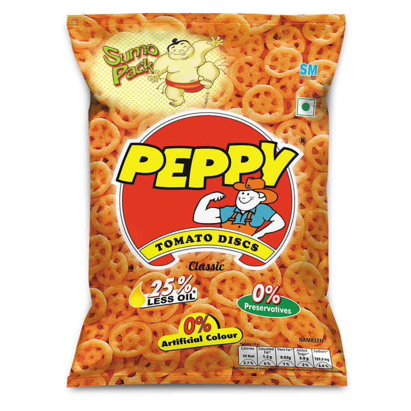 Peppy Tomato Disc | Crunchy Snack