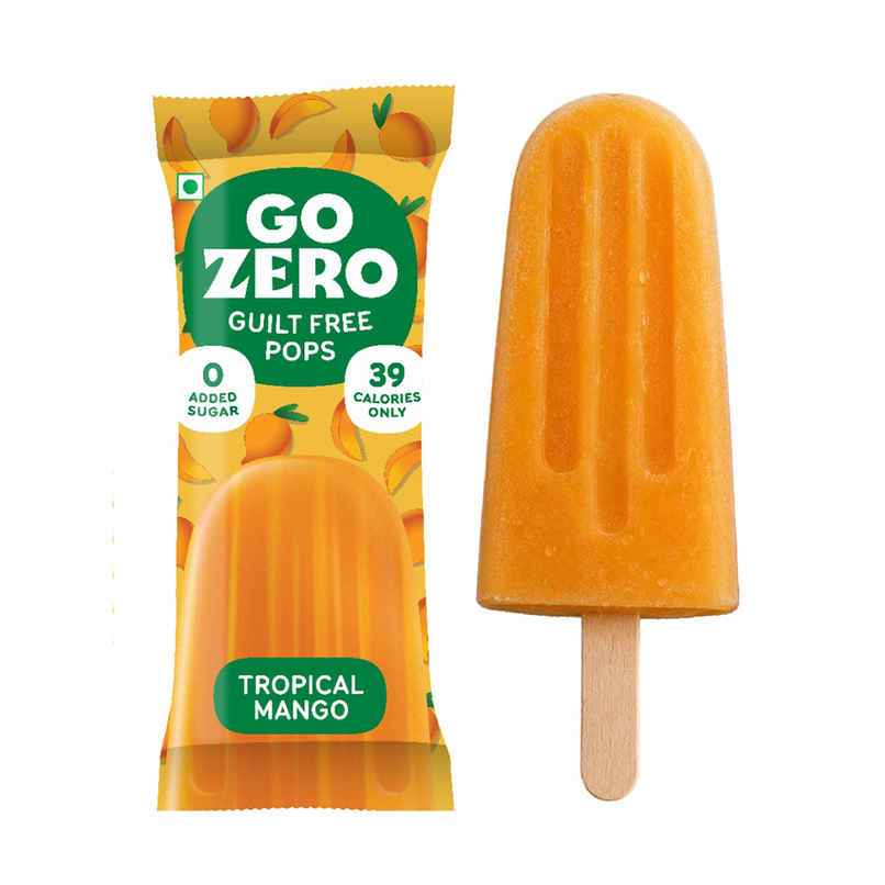 Go Zero Tropical Mango Guilt Free Fruit Pops