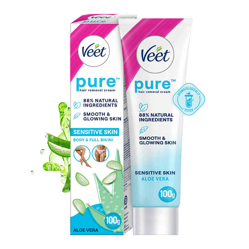 Veet Pure Hair Removal Cream - Sensitive Skin