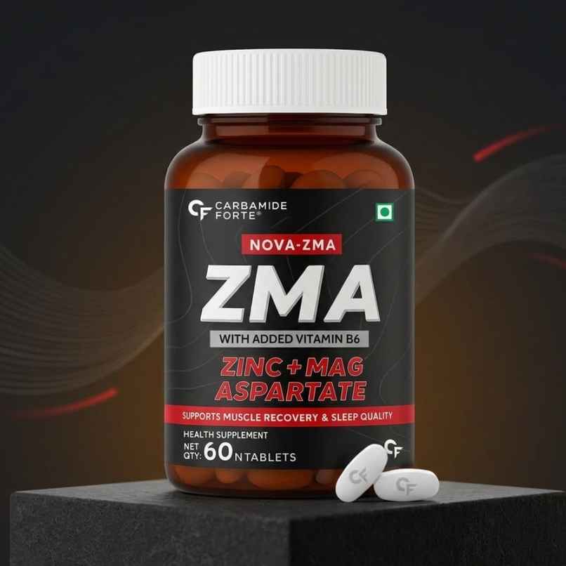Carbamide Forte ZMA and Zinc Supplement for Men | Zinc and Magnesium Supplements with Vitamin B6