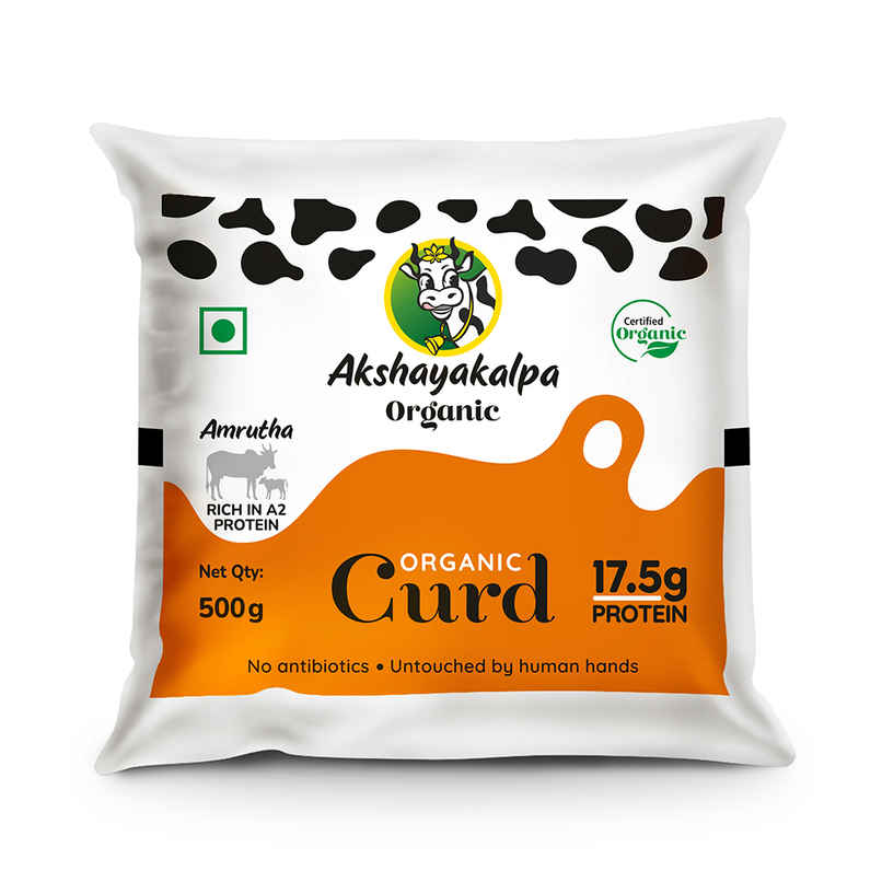Akshayakalpa Amrutha A2 Organic Curd Pouch