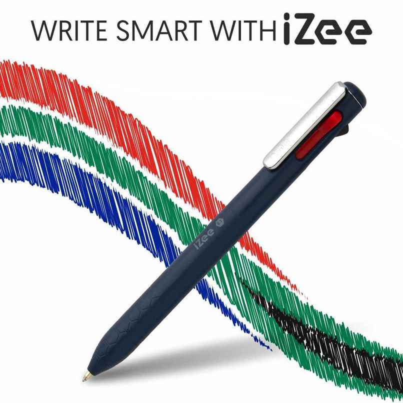 Pentel 4 In1 Ball Pen Single Dark Blue Body Black Blue Red Green Ink Pentel 4 In1 Ball Pen Single Dark Blue Body Black Blue Red Green Ink