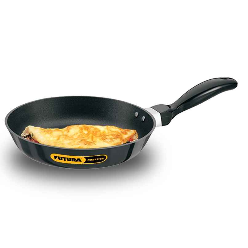 Hawkins Futura 20 Cm Frying Pan Non Stick Fry Pan Small Pan - Black
