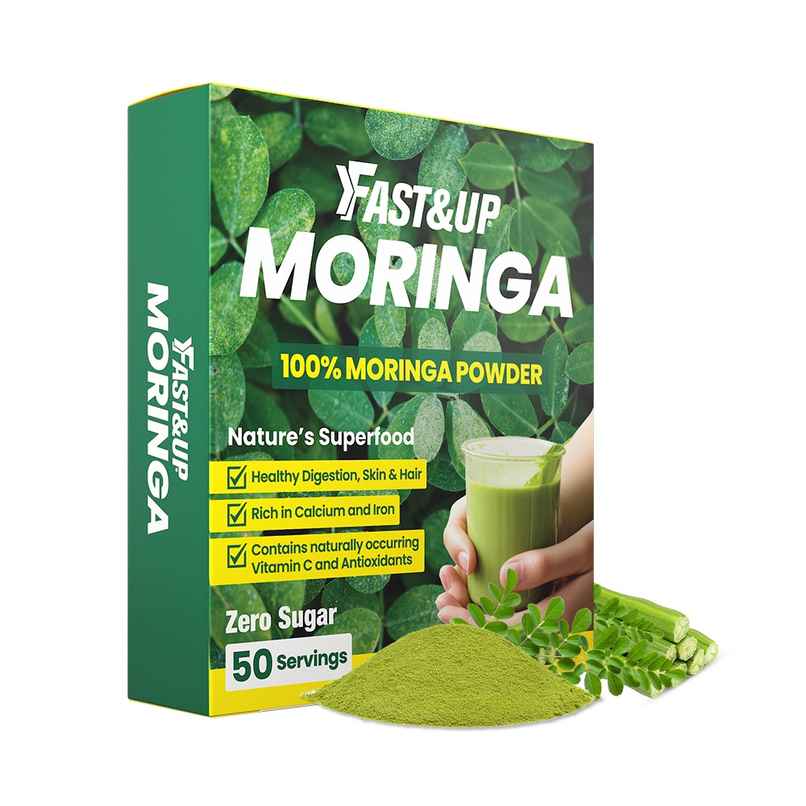 Fast&Up Pure Moringa Powder For Healthy Digestion, Skin & Hair Health Fast&Up Pure Moringa Powder For Healthy Digestion, Skin & Hair Health