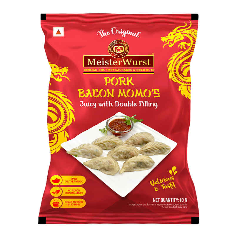Meister Wurst Pork Bacon Momos Meister Wurst Pork Bacon Momos