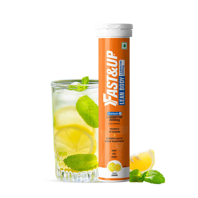 Fast&Up Fat Burner L-Carnitine For Weight Loss - Lemon flavour
