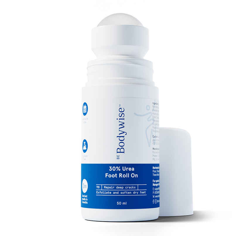 Be Bodywise 30% Urea Foot Cream Roll-on for Dry & Cracked Heels Be Bodywise 30% Urea Foot Cream Roll-on for Dry & Cracked Heels