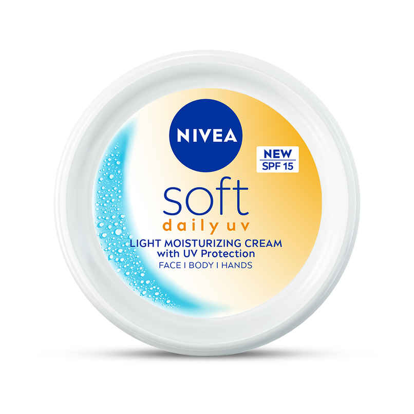 NIVEA Soft Daily UV Light Moisturising Cream with SPF-15