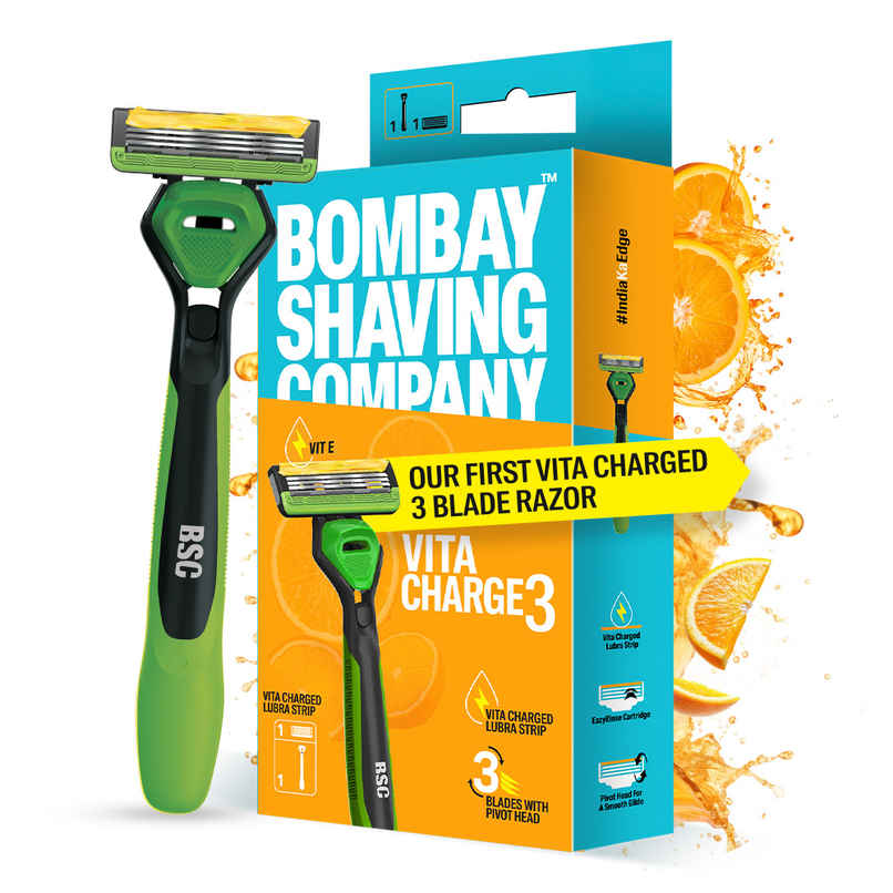 Bombay Shaving Company Vita Charge 3 Razor Bombay Shaving Company Vita Charge 3 Razor