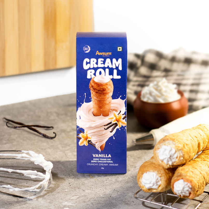 Awsum Cream Roll Vanilla Awsum Cream Roll Vanilla