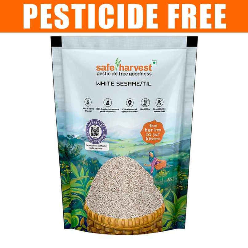 Safe Harvest White Sesame | Til | Pesticide Free