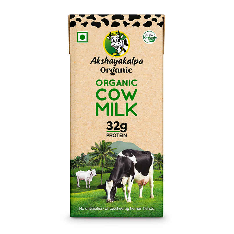 Akshayakalpa Organic Cow Milk - Uht