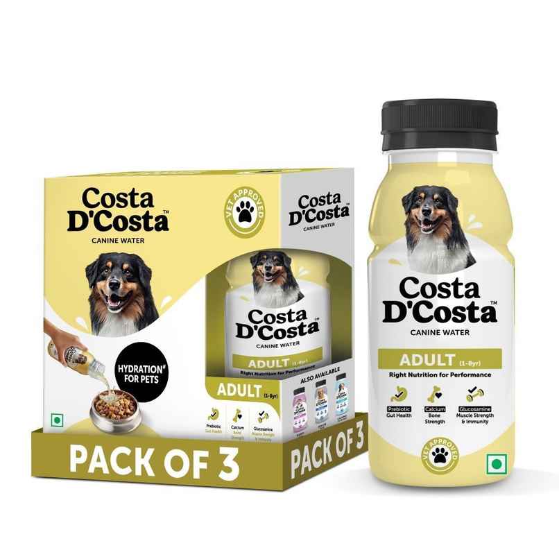 Costa D'Costa Nutrient-Infused Drink For Dogs | Age Group - 1 to 8 years
