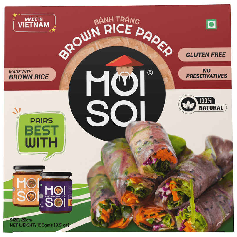 Moi Soi Brown Rice Paper | Cooking Ingredient Moi Soi Brown Rice Paper | Cooking Ingredient